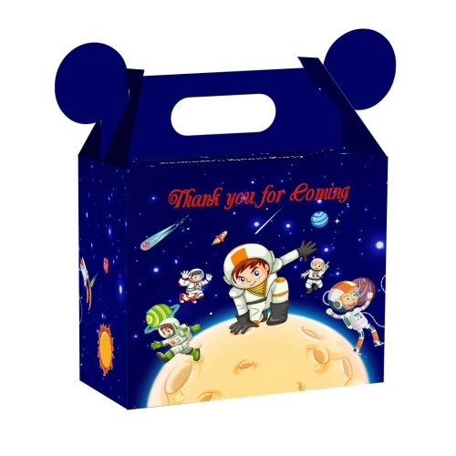 Medium Space-Themed Suitcase Box for Kids – Personalizable | Party Favors & Return Gifts